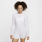 トップス NIKE Nike Pro Women's Dri-FIT Long-Sleeve Top. Nike.com